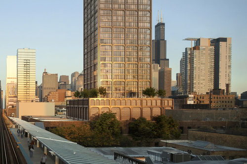 Chicago Issues $112 Million Building Permit For Fulton Market Tower